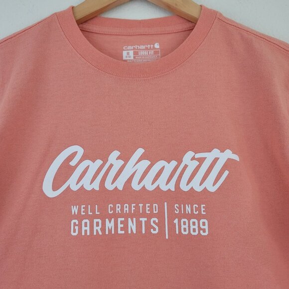 Carhartt Womens Sz M Loose Fit Heavyweight Short Sleeve Retro Graphic T-Shirt - Picture 2 of 11